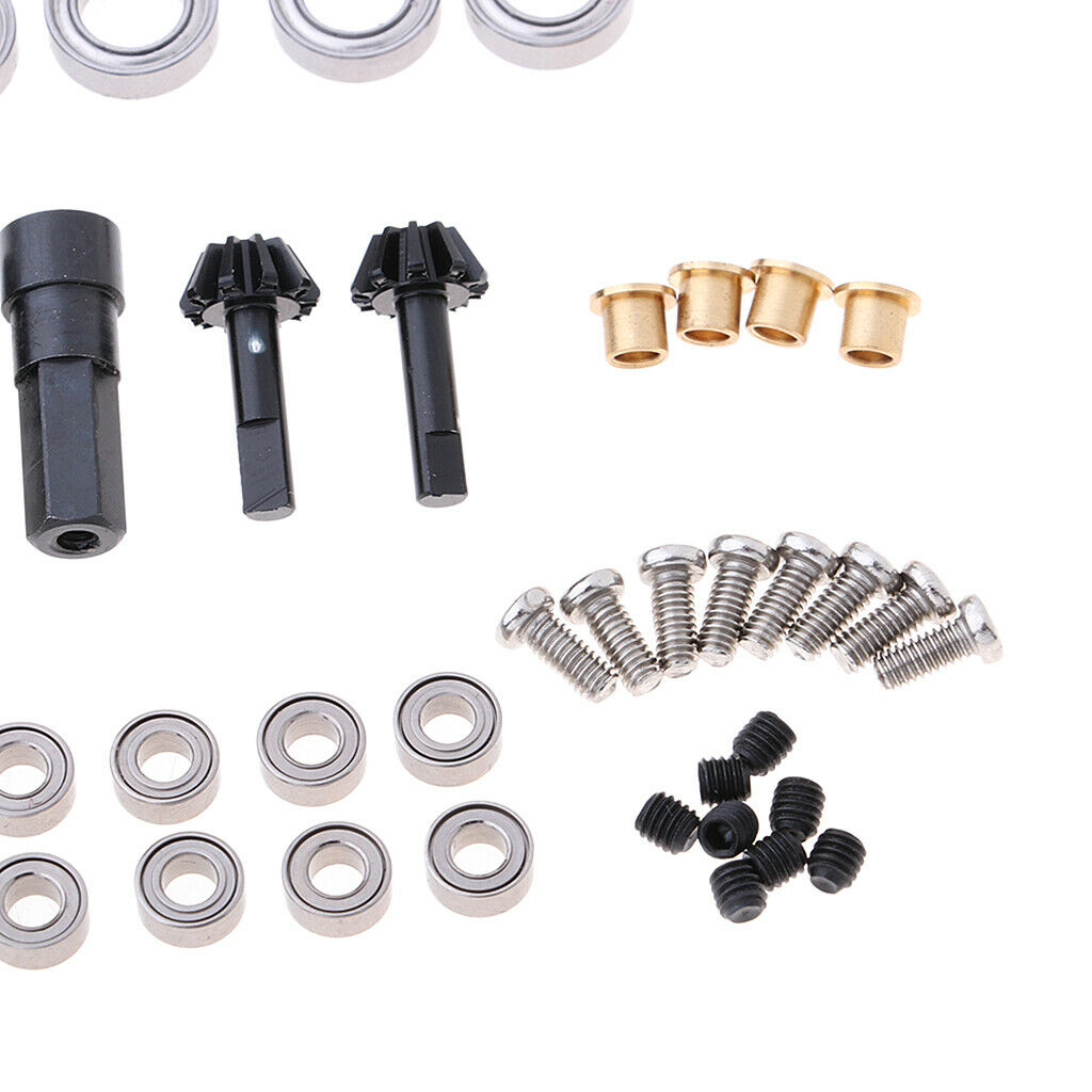 Metal Rear Axle Military Trucks DIY for WPL B1 B14 B24 C14 C24 B16 B36