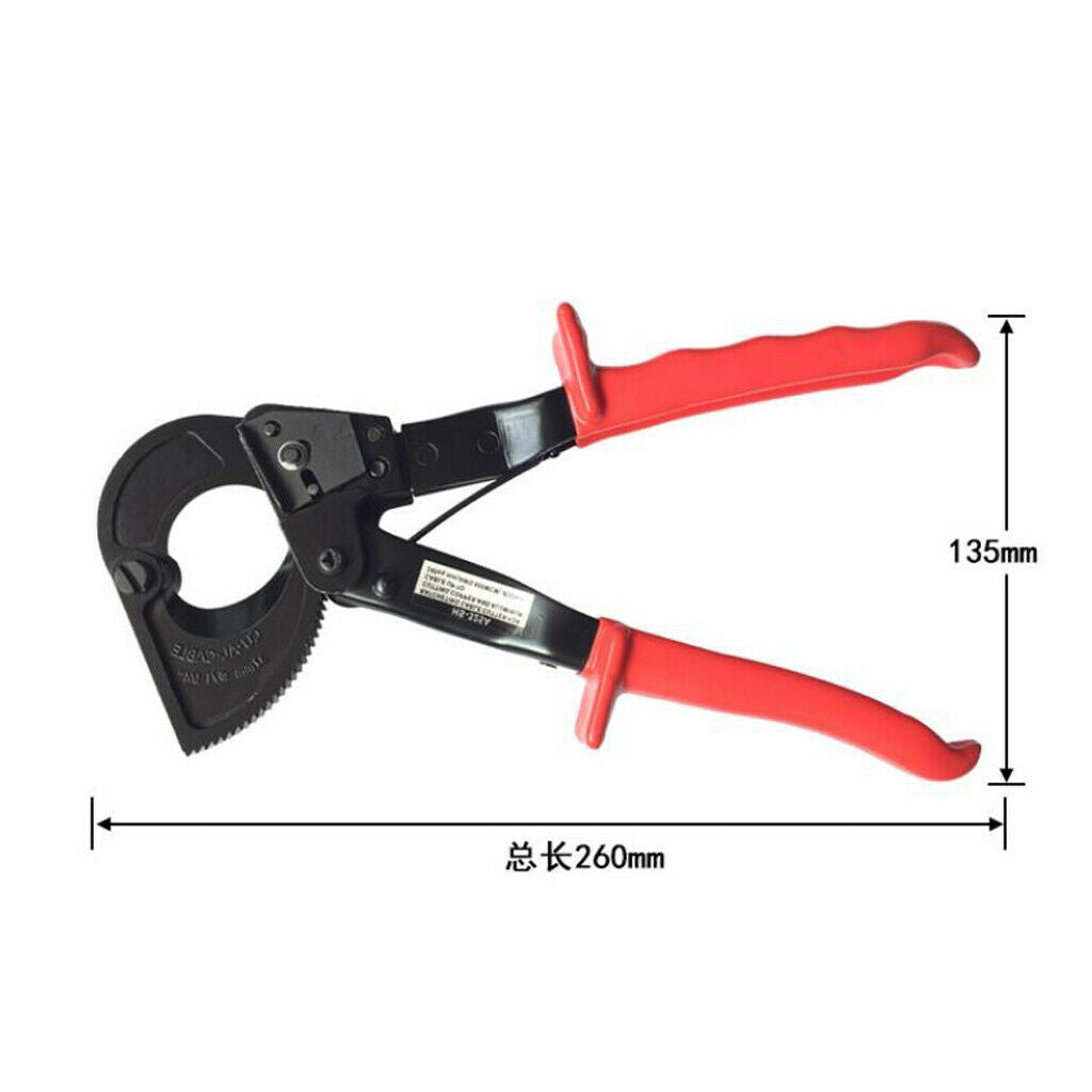 Cable shears cable cutter wire cutters ratchet