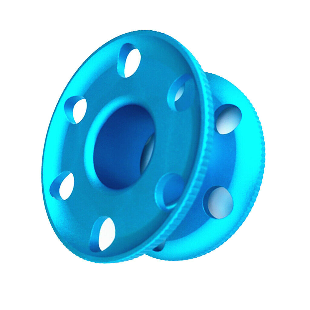 Compact Alloy Finger Spool Guide Line Reel Scuba Diving Snorkeling Accessory