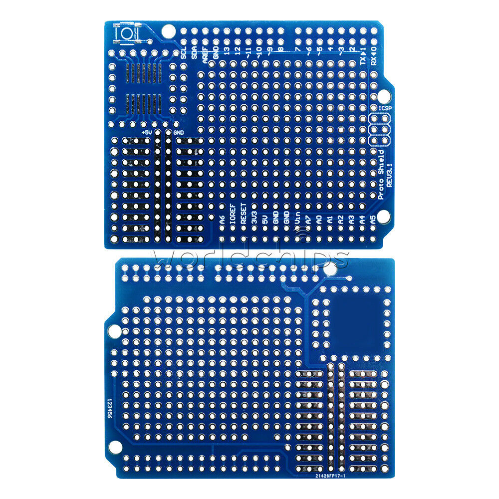 For Arduino Compatible Improved Version Support A6 A7 Proto Screw Shield Board