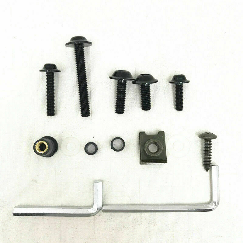 177Pcs Motorcycle Bike Fairing Bolt Kits Bodywork Screws Spire Screw Spring Nuts