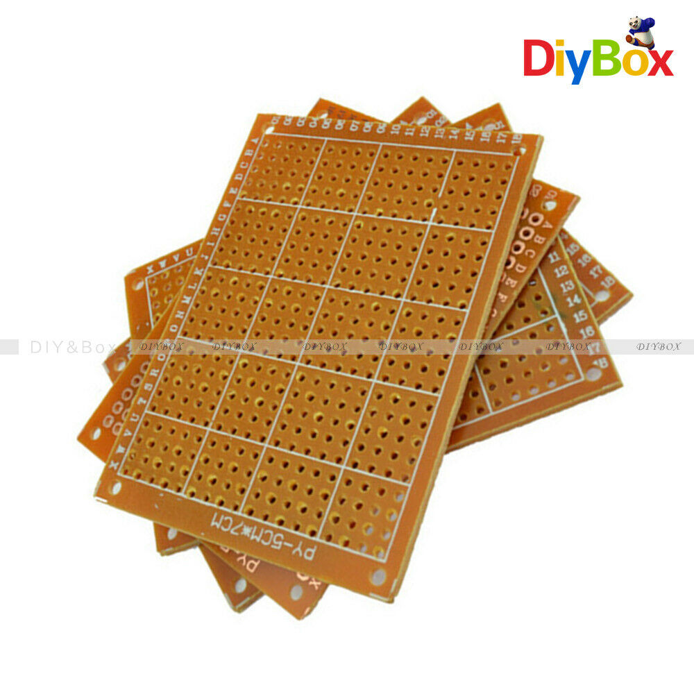 [5PCS] 5x7cm DIY Universal PCB Circuit Board Prototype pcb kit For Test Arduino