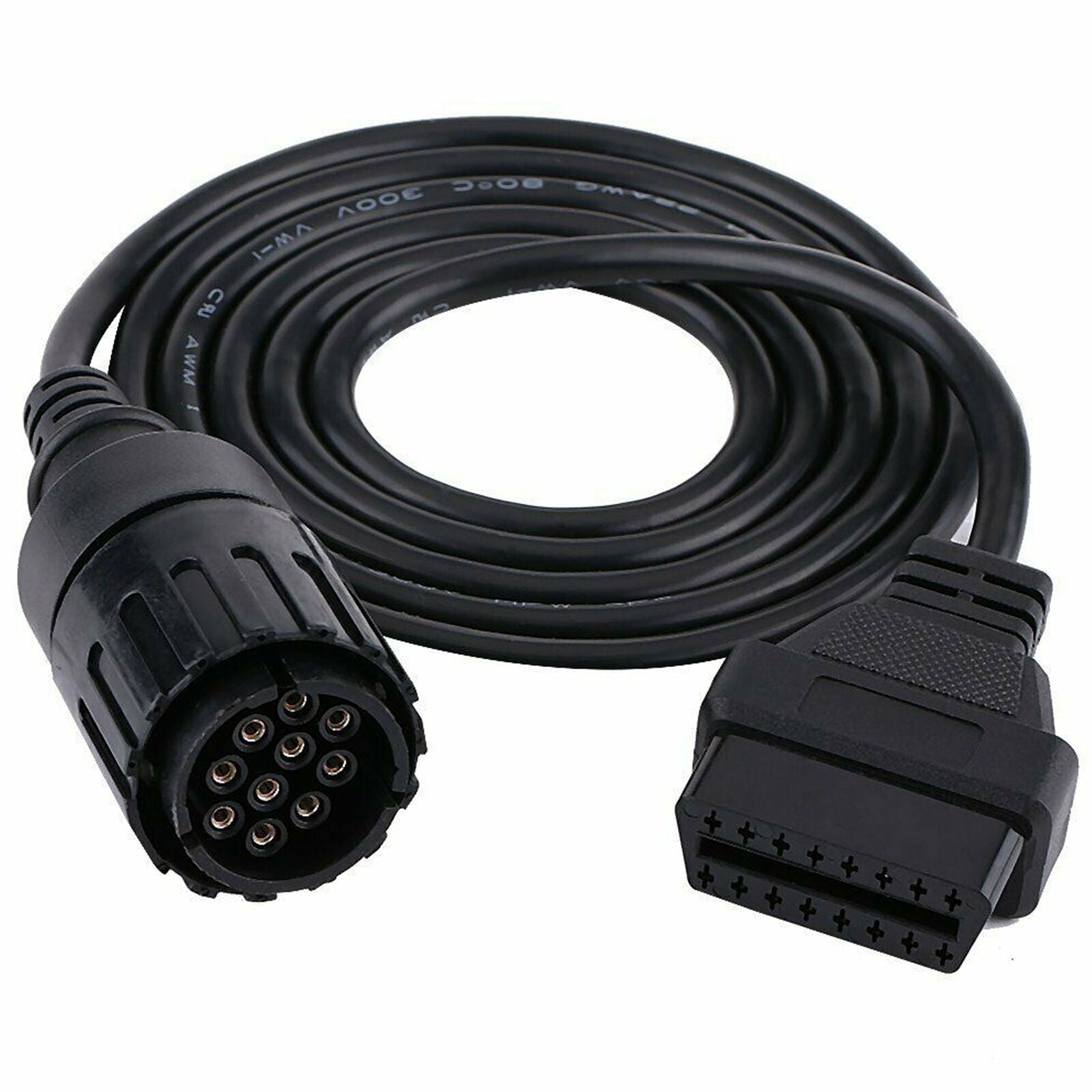 10 Pin Adaptor 10Pin To 16Pin OBD2 OBDII Diagnostic Cable For BMW Motorcycles