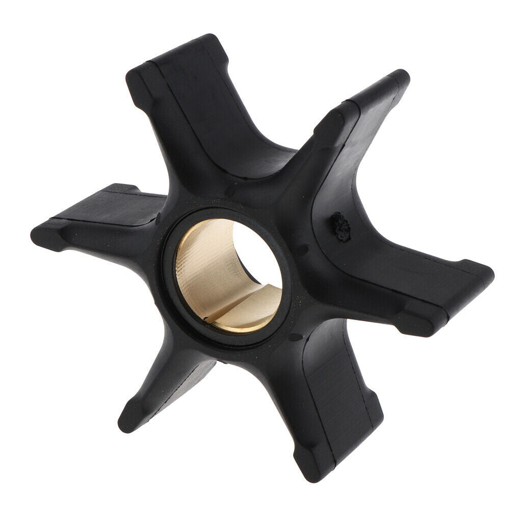 Rubber Water Pump Impeller Marine Impeller for Johnson HJB-O-119, Black