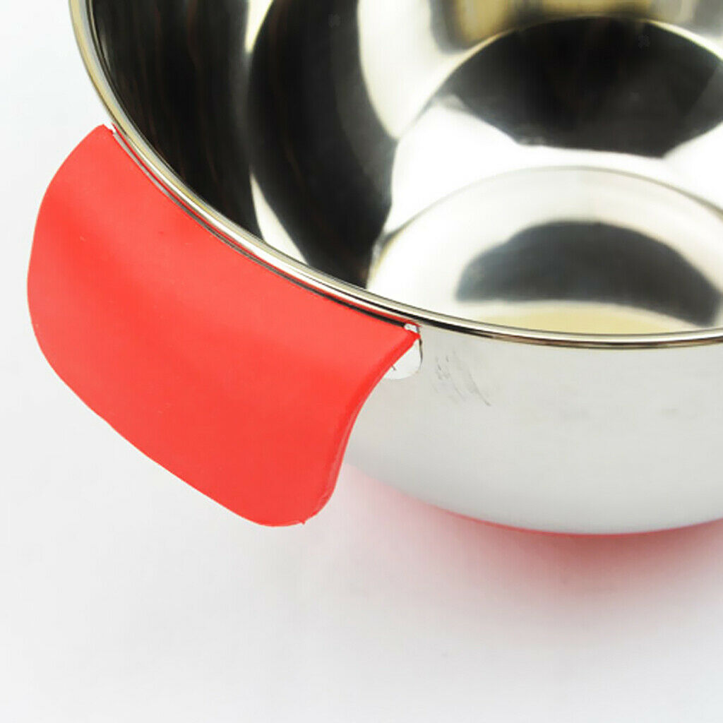 European Salad Bowl With Handle Stainless Steel 24cm