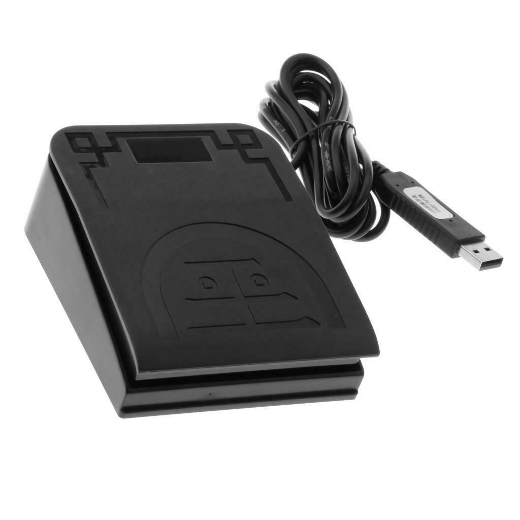 USB Foot Switch Pedal Control Keyboard Mouse Keystrokes for Computer PC