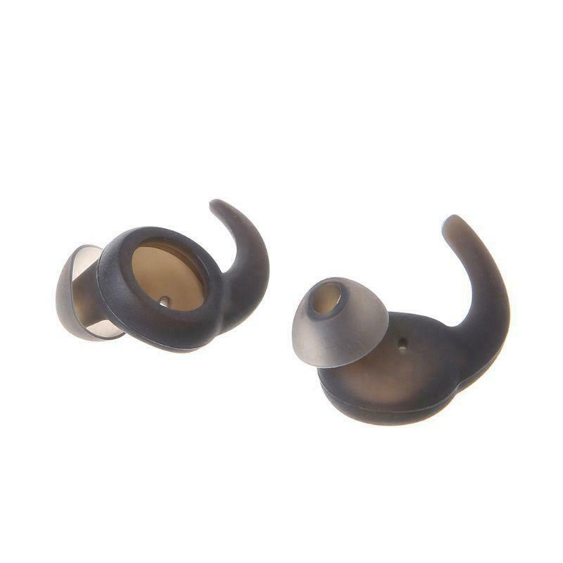 3Pairs S/M/L Silicone Earbuds Tips Ear Hook Earphone Case In Ear Soft Silicone