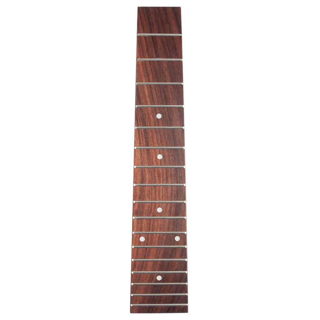 Rosewood Ukulele Fretboard for 23'' Tenor Ukulele Luthiers DIY Supplies