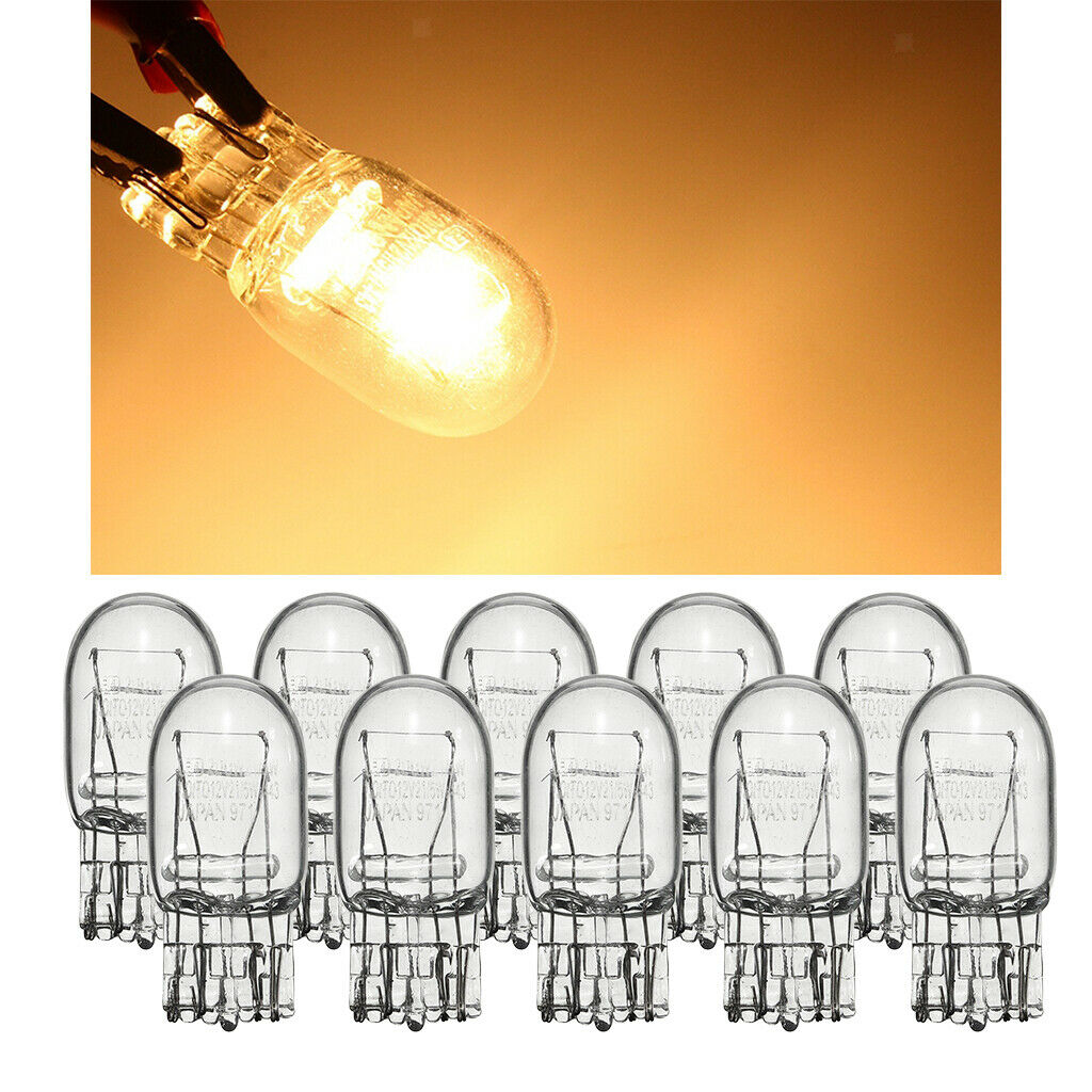 10Pcs T20 Car Reverse Dual Filament Turn Signal Brake Light Bulb Replacement