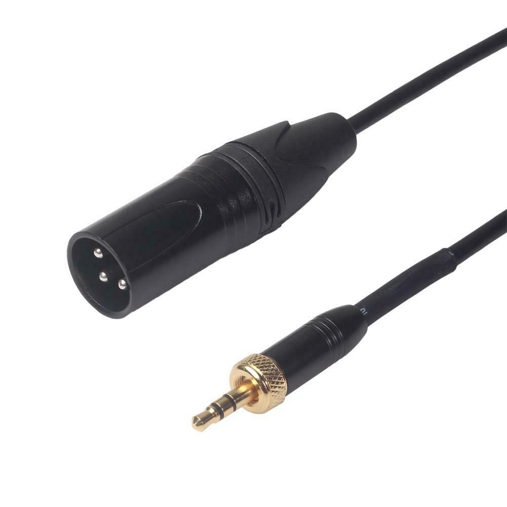 3.5mm Audio Male Plug with Internal Thread to 3Pin XLR Male Adapter Cable @