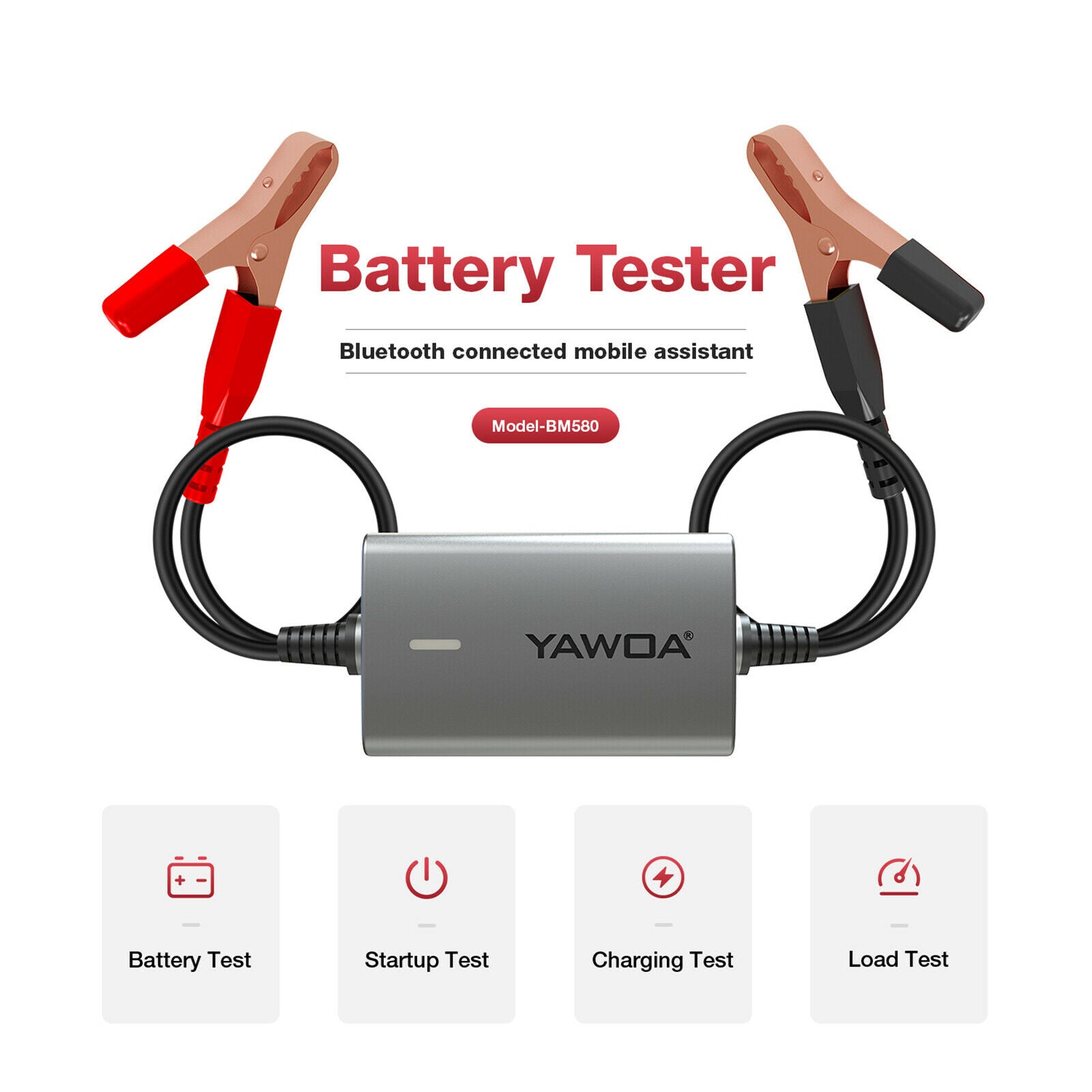 Electric vehicle battery tester 6V12V24V life capacity internal resistance