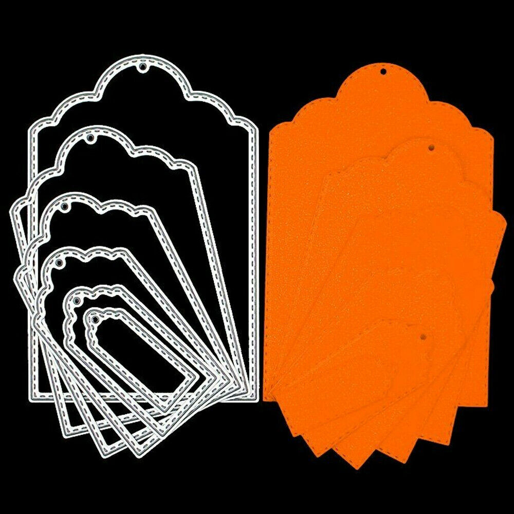 Layering Label Metal cutting Tag Cut die Cutting Craft die for Scrapbooking
