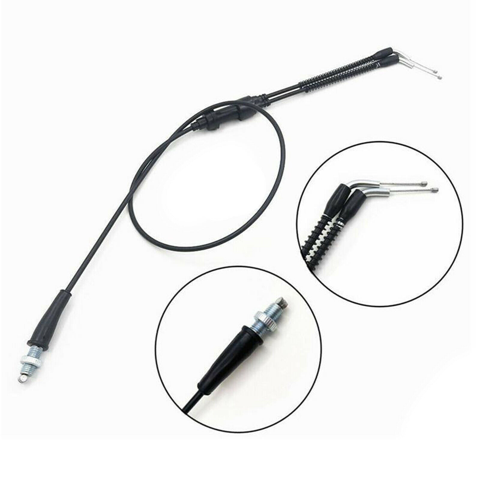 Throttle Cable Replaces fits for Yamaha Banshee YZ350 01-0813,Eliminates TORS
