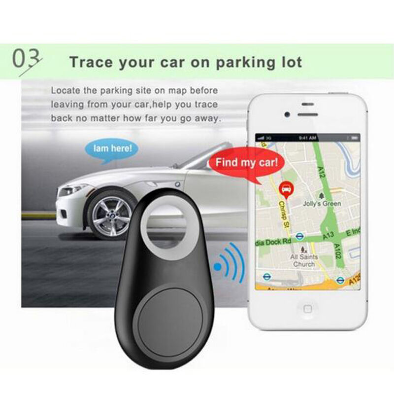 White Smart   Mini Tracking Device Car Pets Kids Motorcycle Tracker