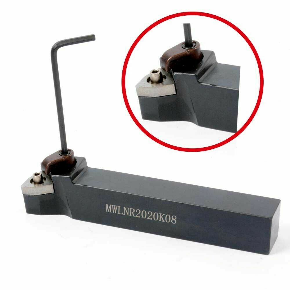 MWLNR2020K08(20*125mm)lathe External Turning Tool Holder + WNMG080408-CM INSERT