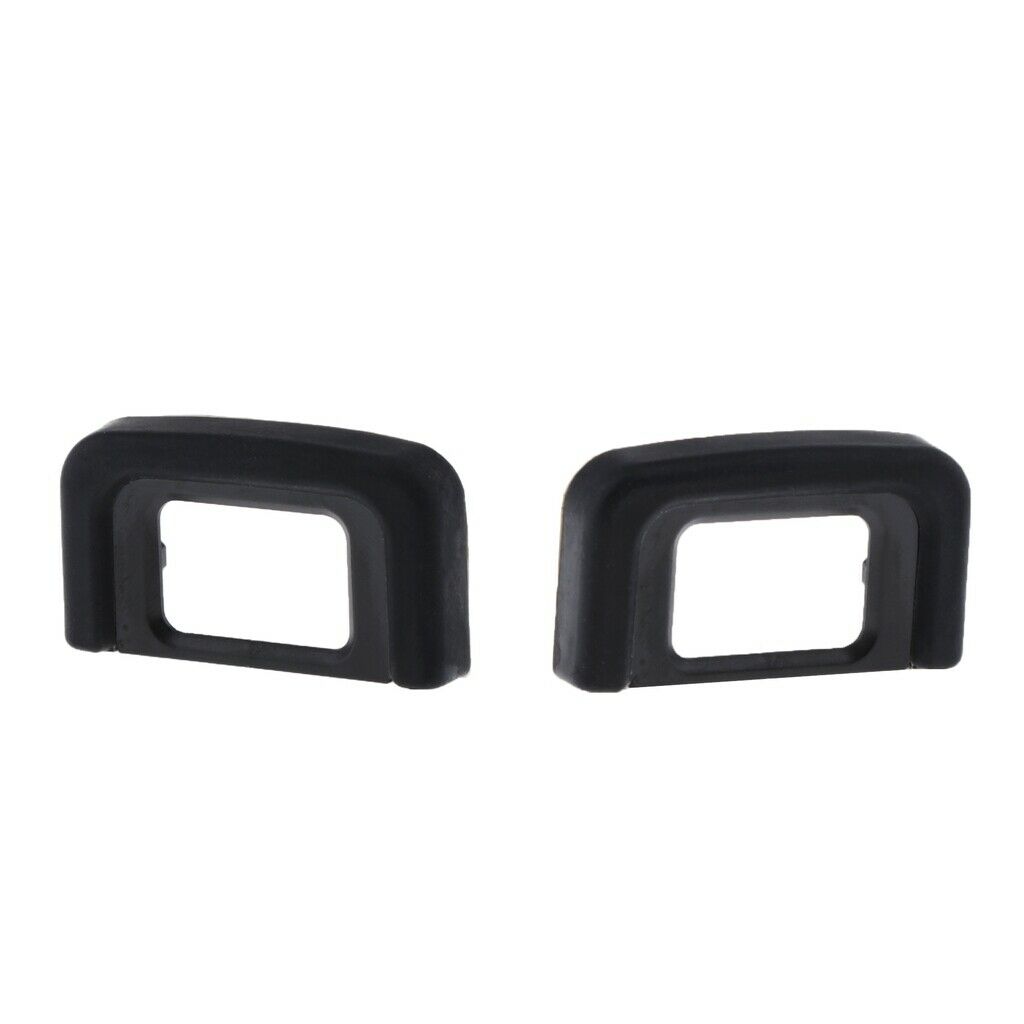 2x Rubber Eyepiece Eyecup for Nikon DK25 D5600 D5500 D3500 D3300 D3100 DSLR