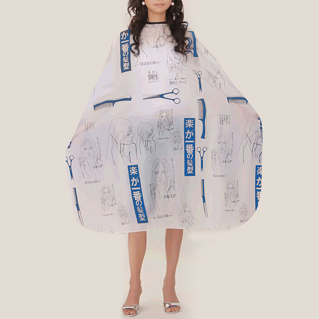 Salon Home Hair Cut Hairdressing Hairdresser Barbers Cape Gown Cloth White