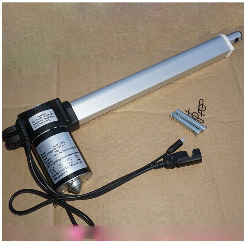 DC 29V 75W 1000N electric lifting telescopic push rod motor stroke 253mm 12V 24V