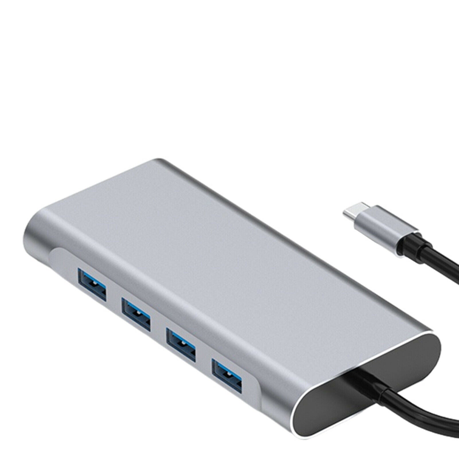 11 in 1 USB C Hub 4 USB 3.0 Ports SD TF Card Reader for MacBook Pro Air XPS