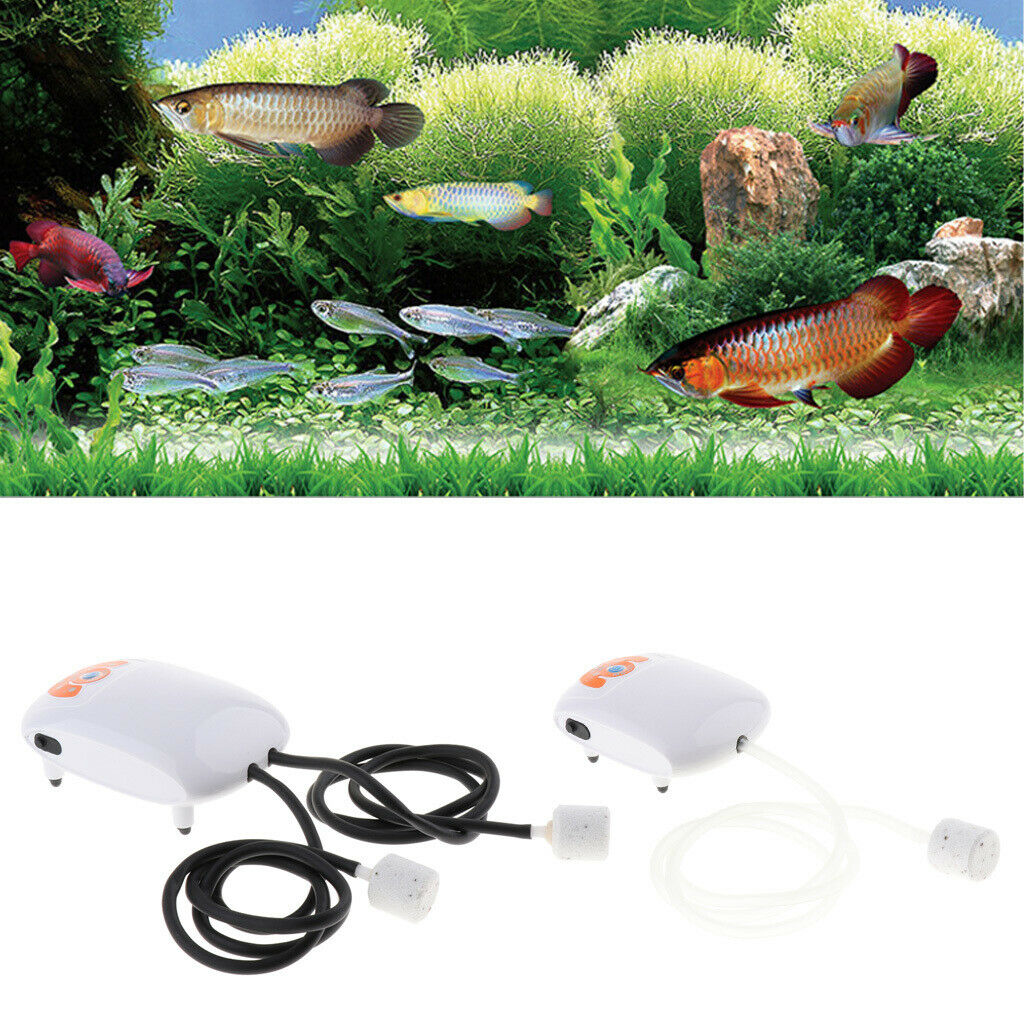 USB Aquarium Air Pump Fish Tank Air Diffuser Oxygen Pond Pump Single Outlet