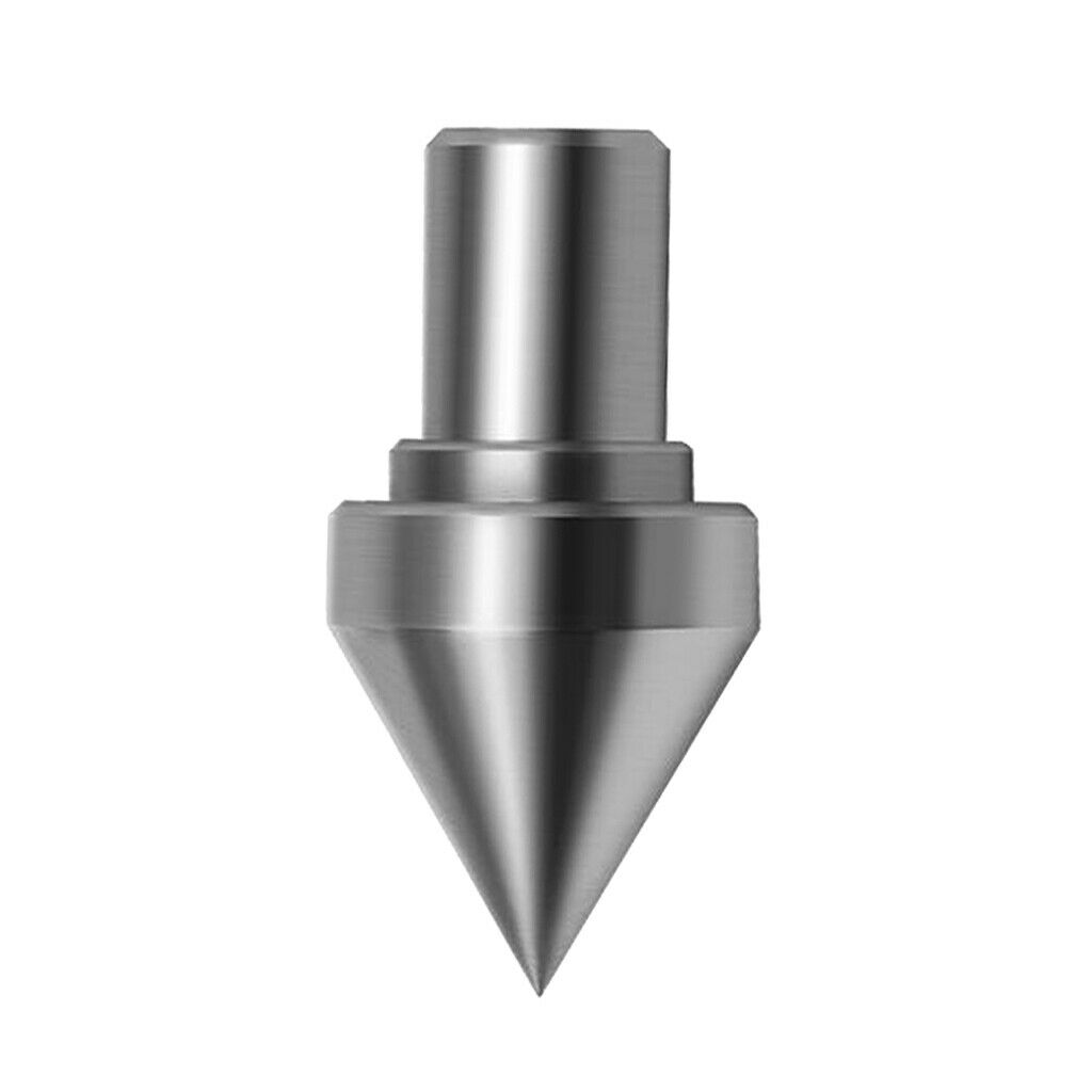 1x Heavy-duty Stainless Steel Rotation Thimble Tailstock Center For Metal