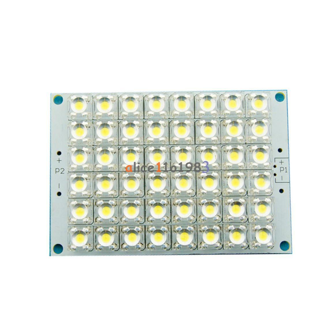 Super Bright DC 12V White Light 48 LED Piranha LED Panel Board Lamp lighting
