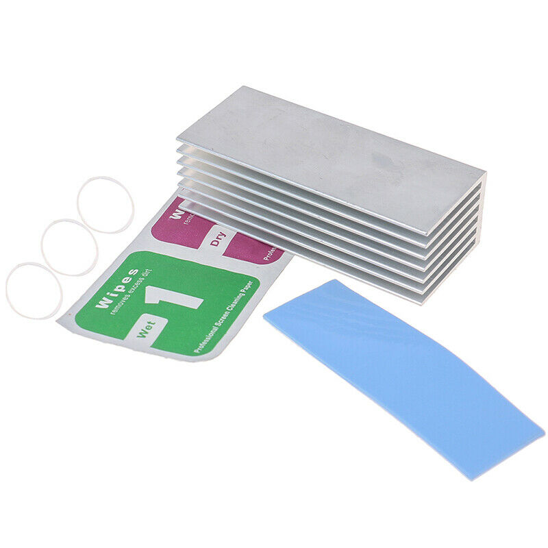 1Set Aluminum M.2 NVMe SSD Heatsink M.2 Solid State Hard Drive Radiator CoolerBD