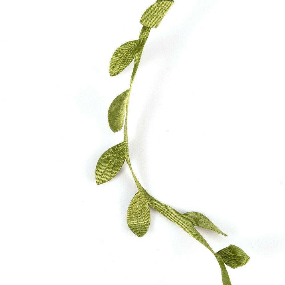 10M DIY Craft Artificial Leaf Vine Garland Plant Wreath Foliage Green DIY Decor~