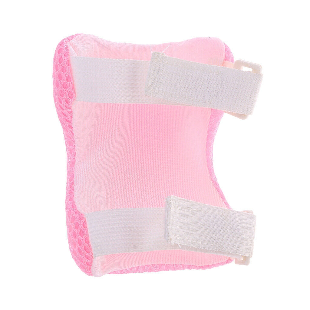 7 Pieces Kids Child Roller Skating Bicycle Helmet Wrist Guard Elbow Knee Pad