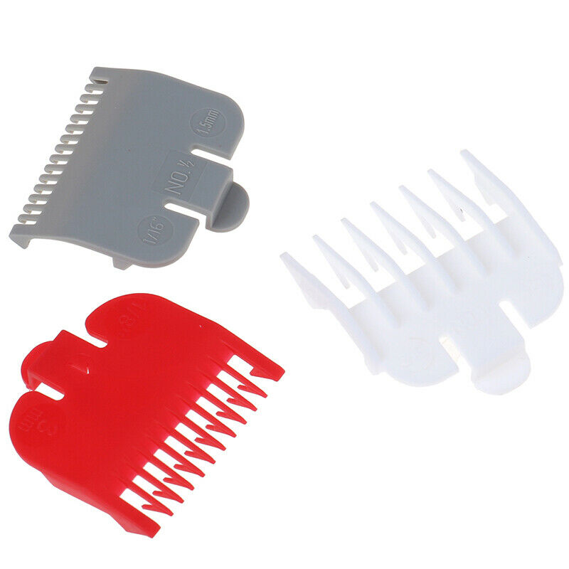 3Pcs Hair Clipper Limit Comb Cutting Guide Barber Replacement Hair Trimme.l8