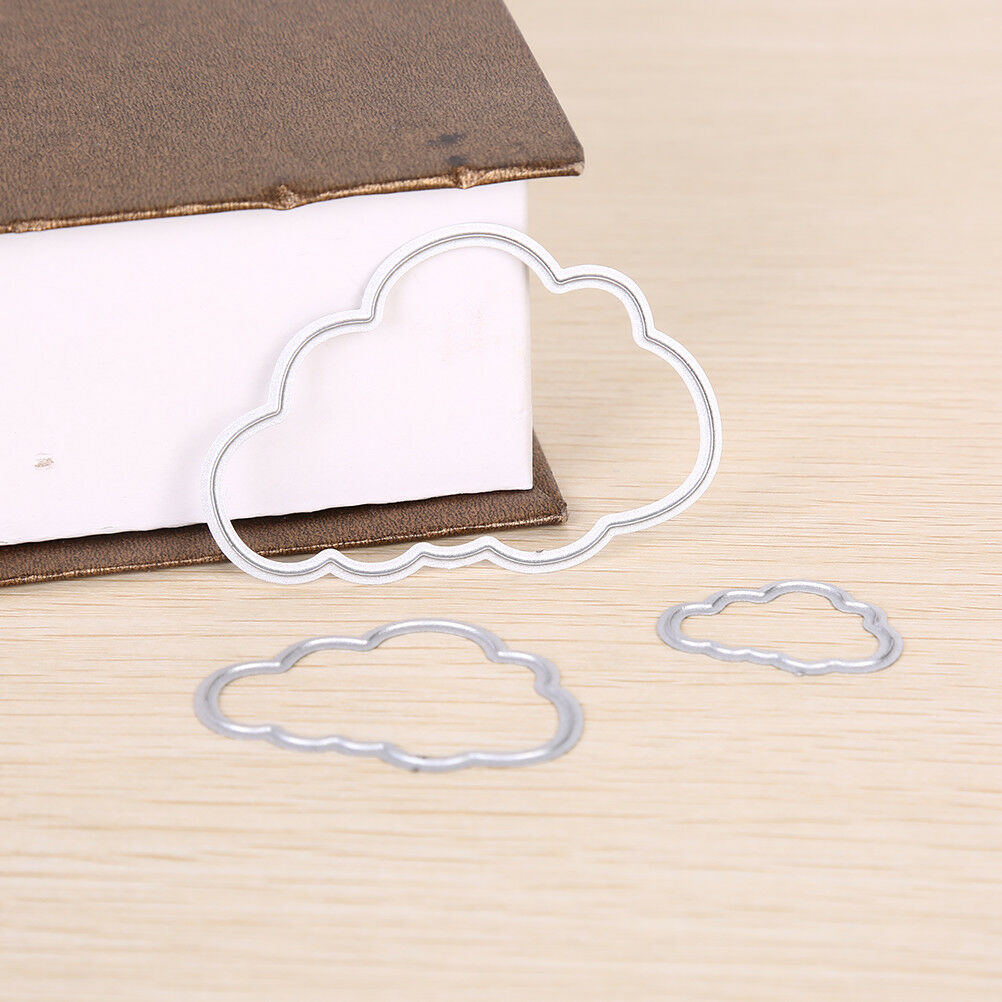 Cloud Metal Cutting Dies Stencil Scrapbook Album Paper Card Embossing Craf.l8