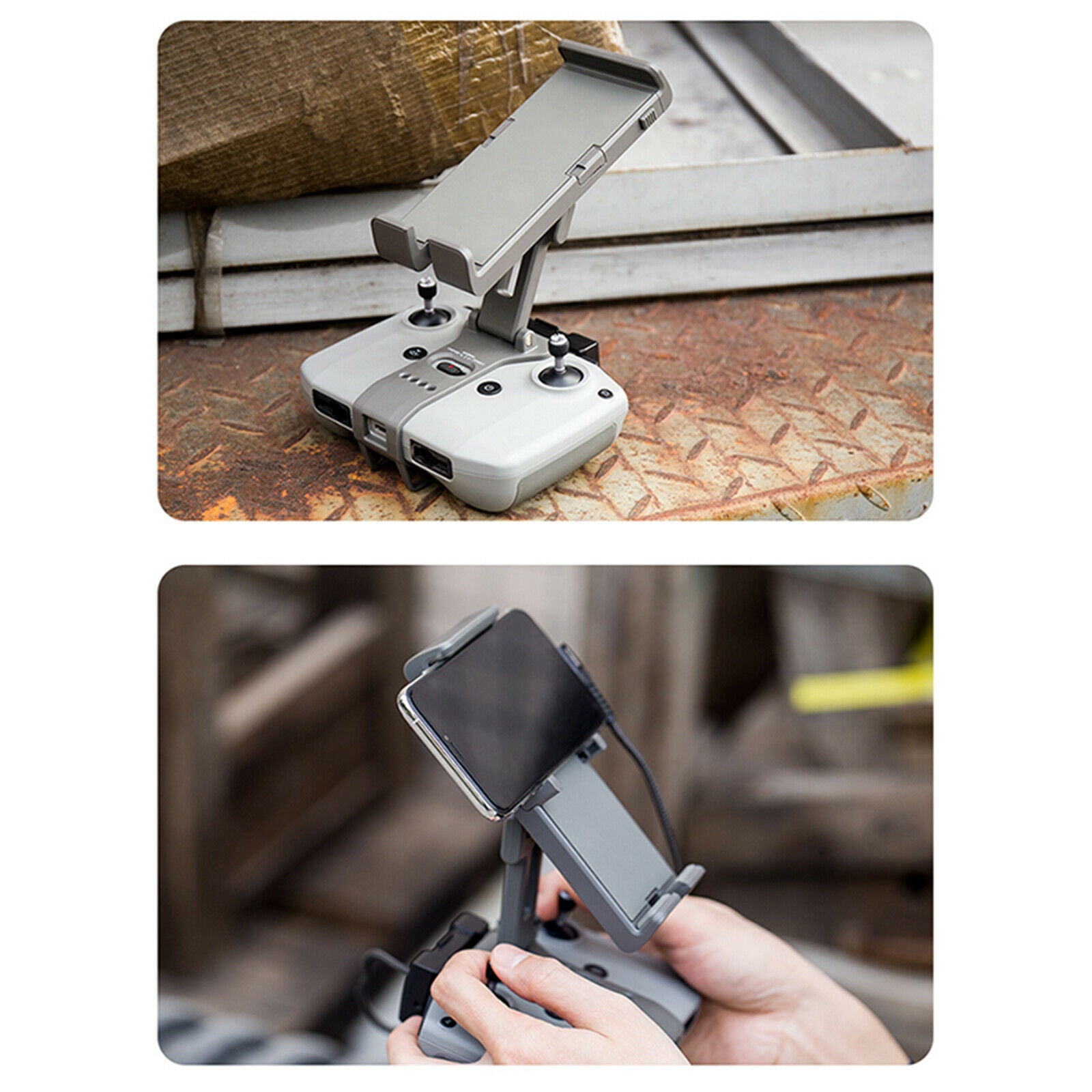 Expansion Bracket Tablet Holder for Mini 2/Mavic Air 2/ Air 2S Remote Controller