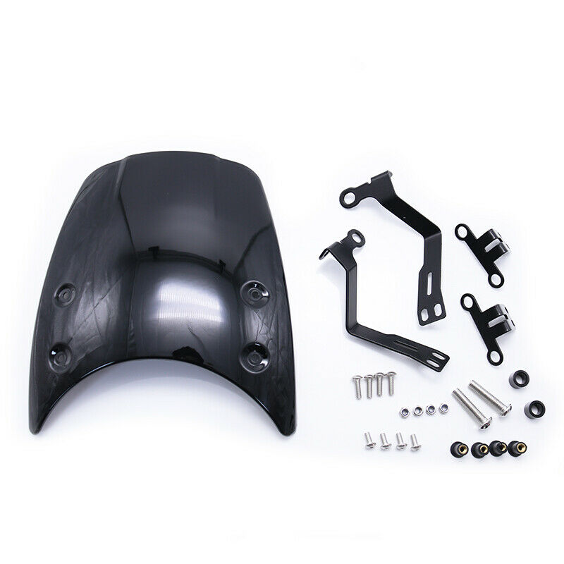 Black ABS Fairing Windscreen Windshield Cover Shield For BMW R9T R Nine T 14-19