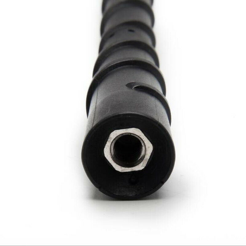 Black 7" Carbon Fiber Sports Car Antenna Adjustable Aerials Universal