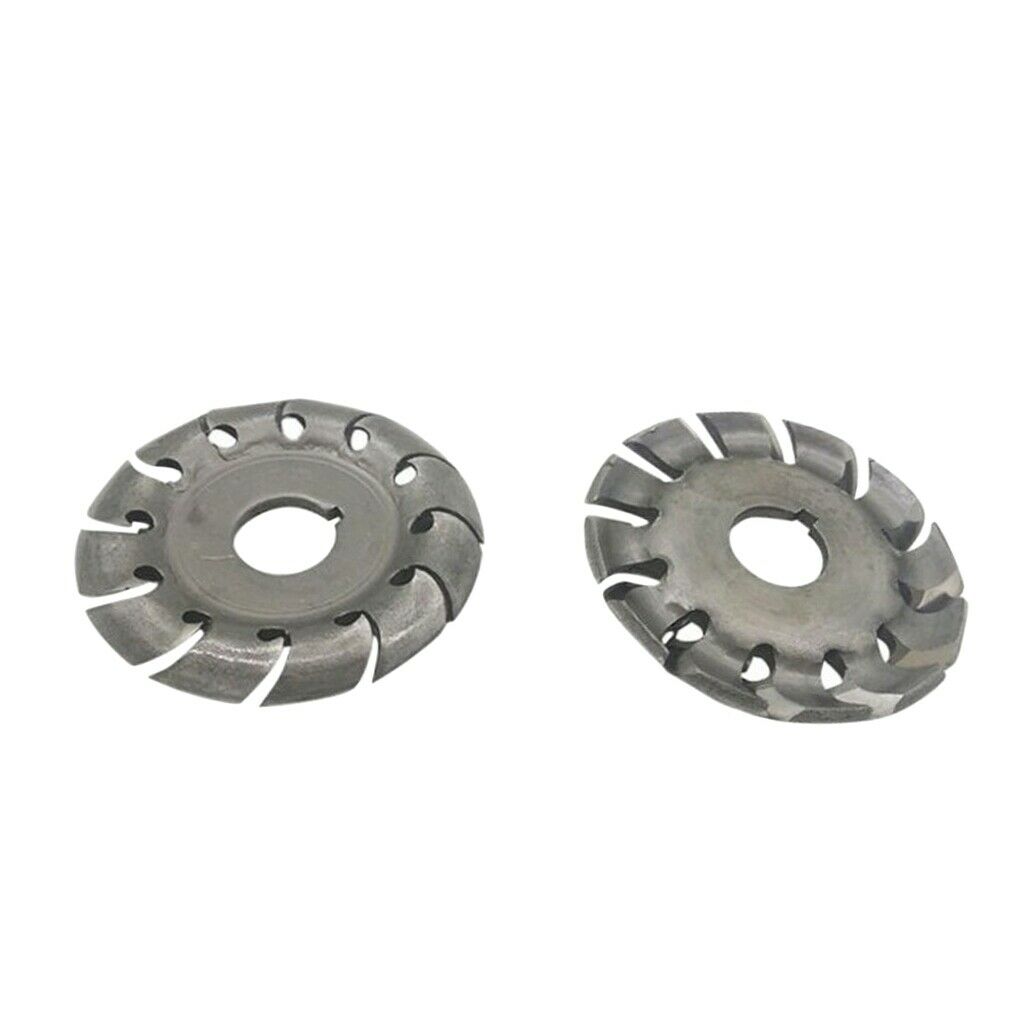 2x65mm Angle Grinder Wood Carving Disc Shaping Grinder Disc Woodworking Tool