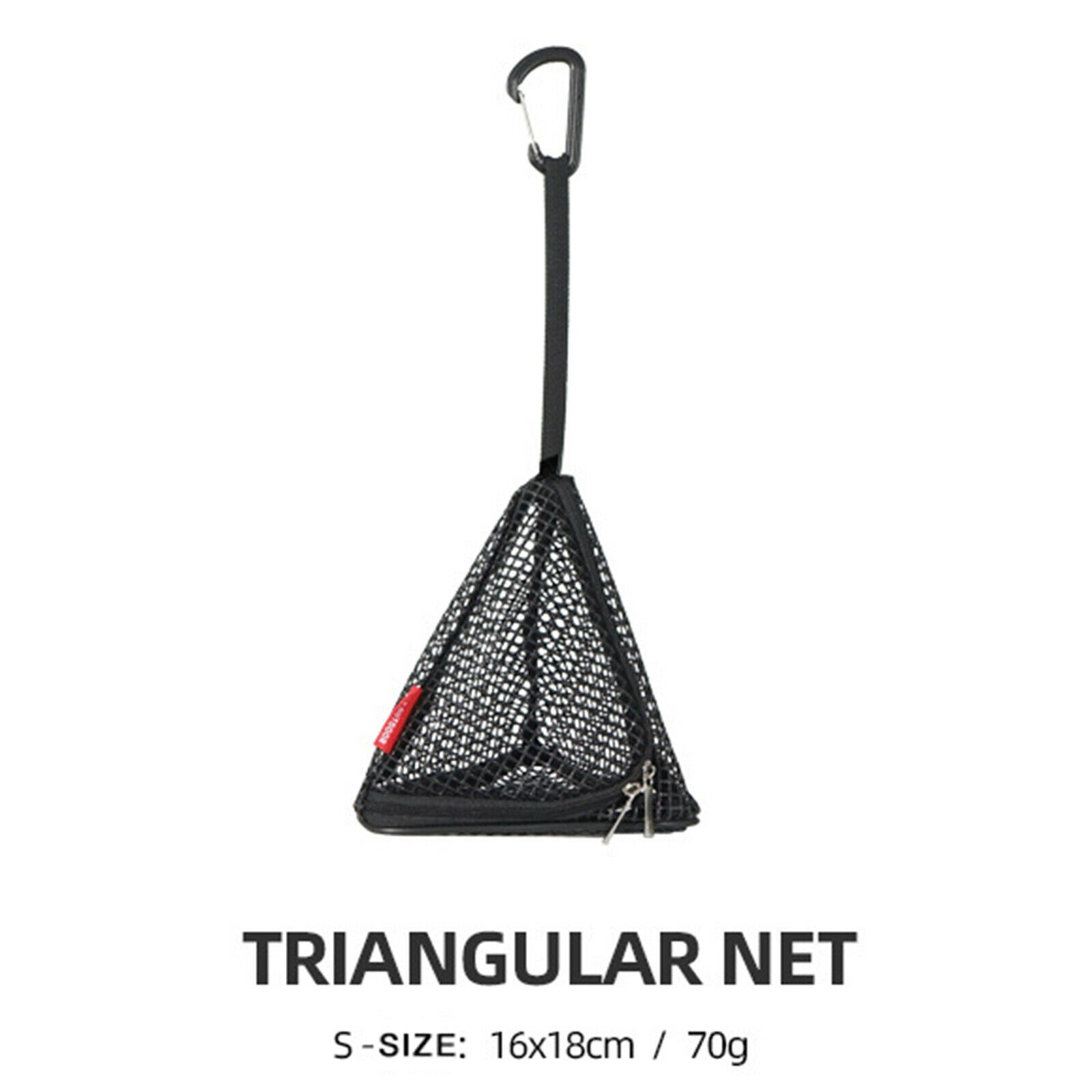 2X Outdoor Drying Hanging MeshStorage Net Tent Food Dryer Net Basket 40x43cm
