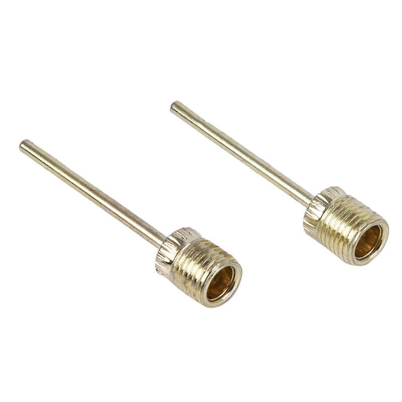 2x Steel Sport Inflating Gas Needle For Football Soccer Ball Air Pump Tool_DD