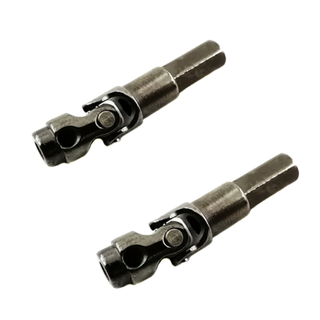 2x Universal Drive Joint for WPL B14 C14 C24 C24K C-34KM Car Upgrade Parts