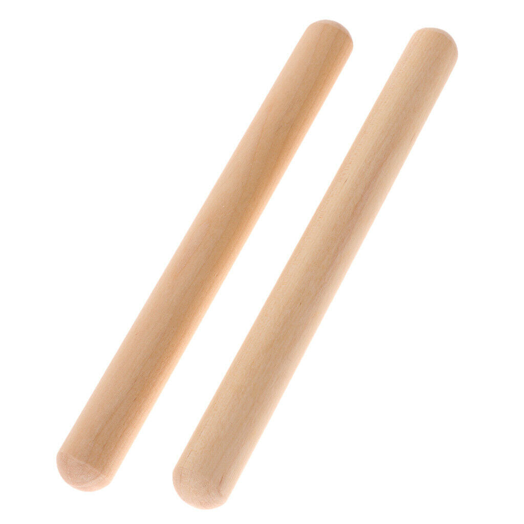 1 Pair Musical Instrument Parts Wooden Drumsticks Drumsticks Music Toys