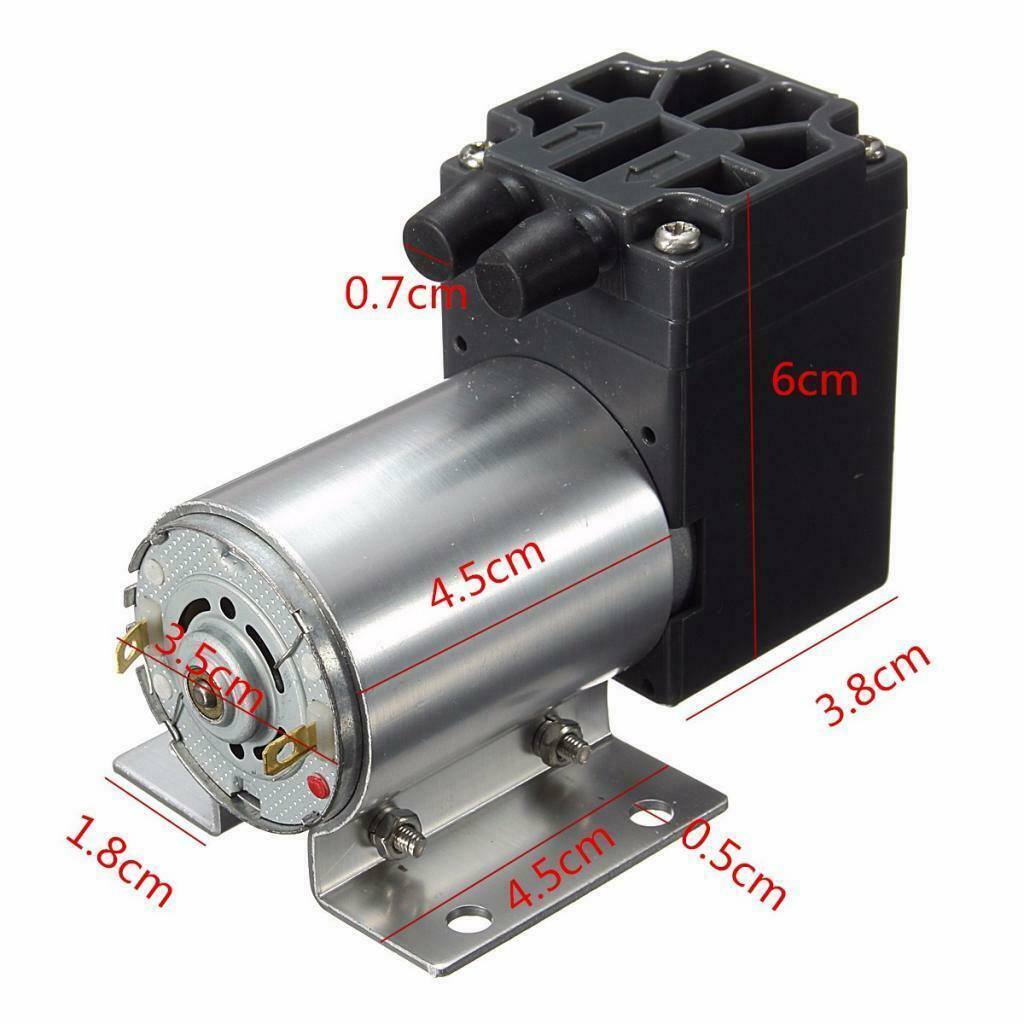 DC12V Vacuum Pump Negative Pressure Suction Pump 5L/min 120kpa With Holder