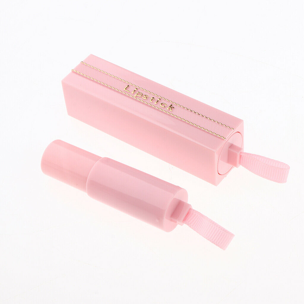 5PCS Empty High Grade Lipstick Containers Elegant Lip Balm Tubes + Caps for