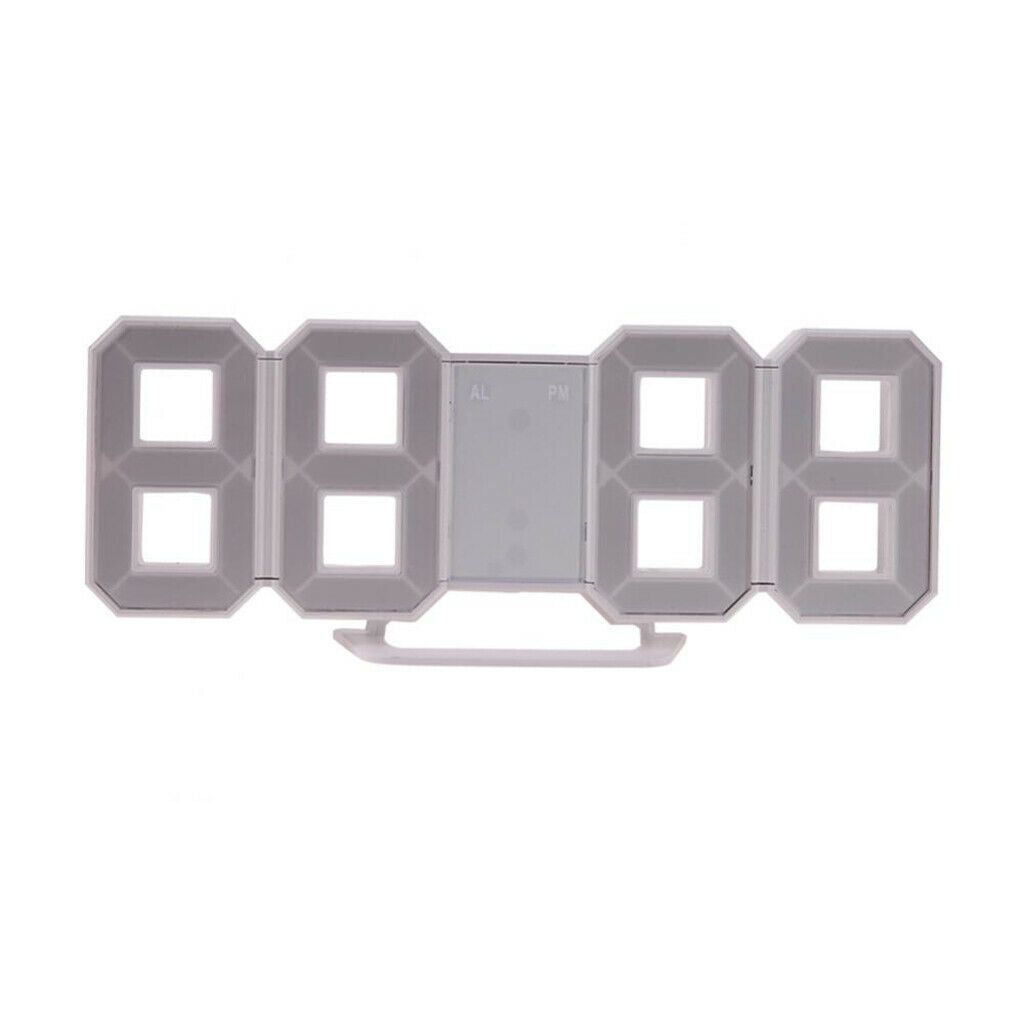 Digital Clock Alarm Watch Multi-Functional Extra Bright 3 Brightness Levels