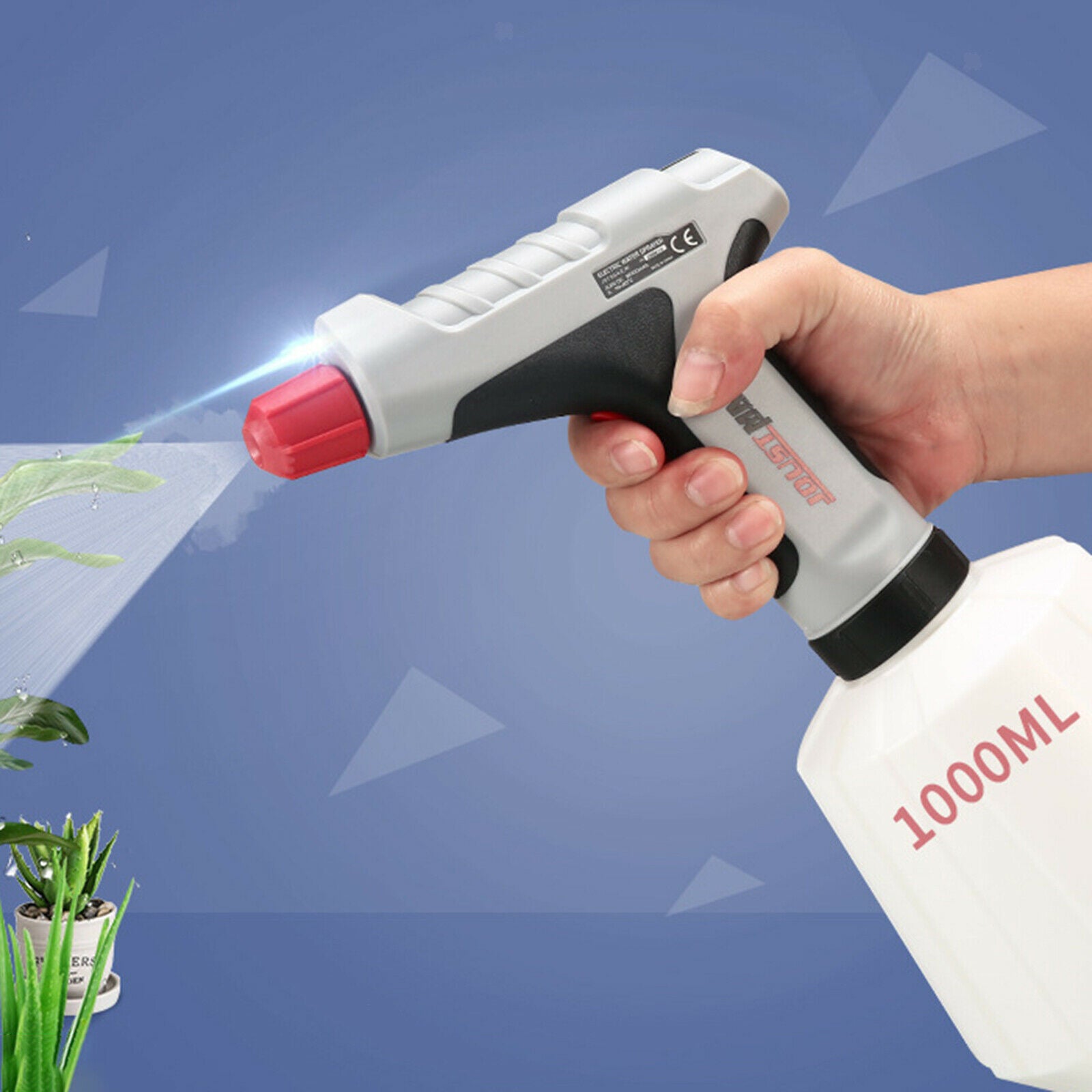 Electric Spray Bottle for Indoor/Outdoor Plants Watering Can Spray Gun
