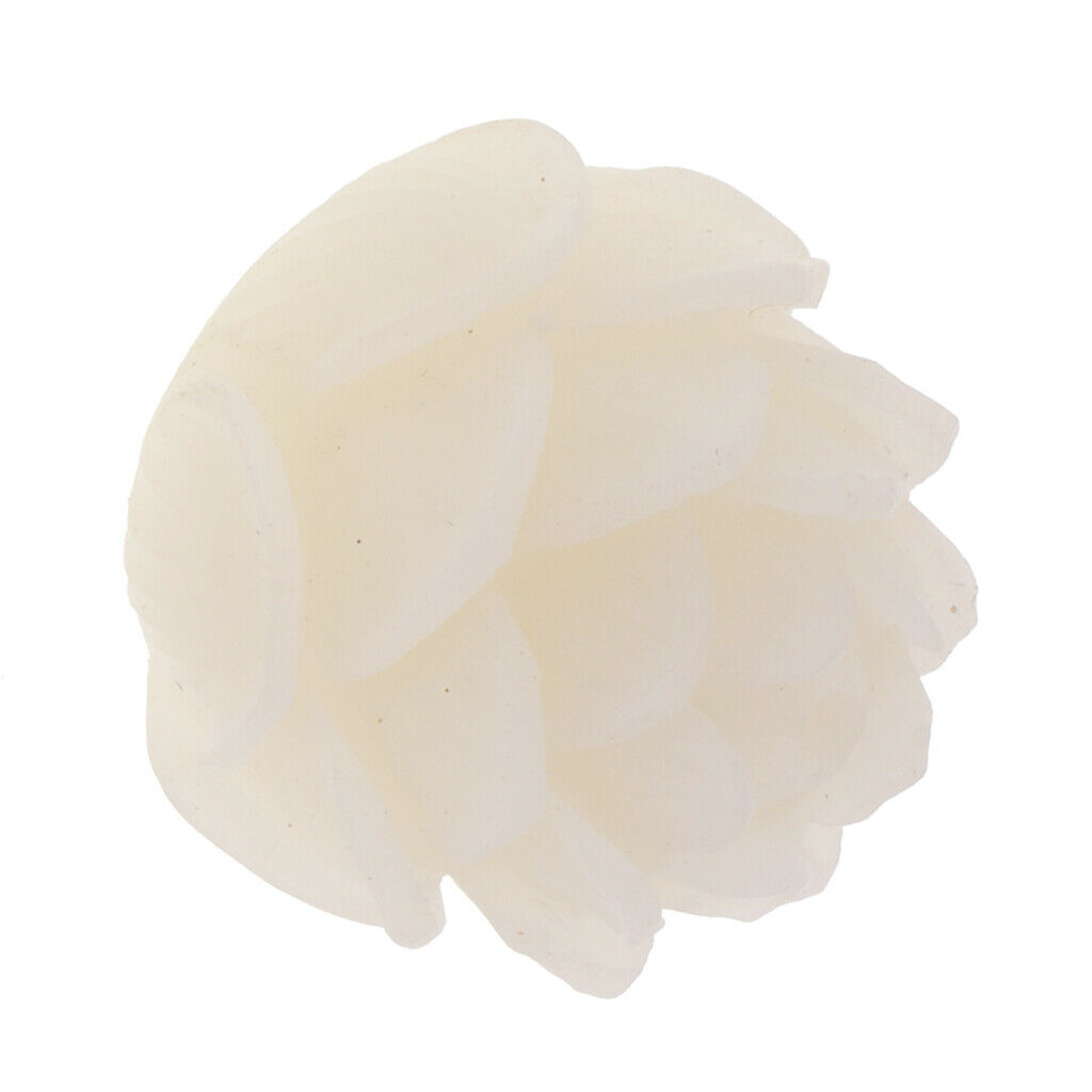 20mm Bodhi Wood Carved Lotus Flower Beads for Bracelet Jewelry Making Charm