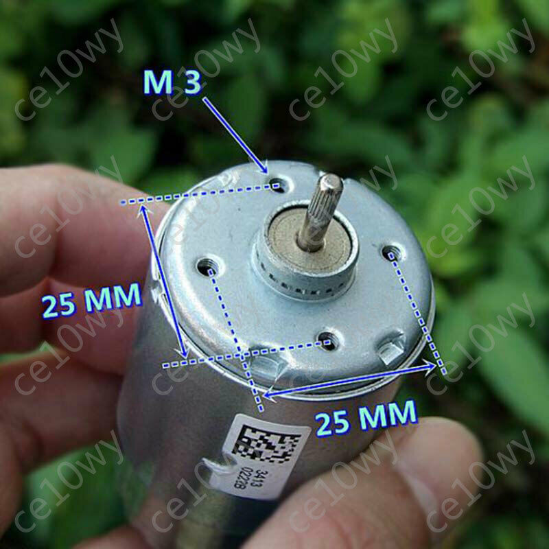 High Power DC Motor 6V-12V 18600RPM High Speed 550 Brushed Motor DIY Hand Drill
