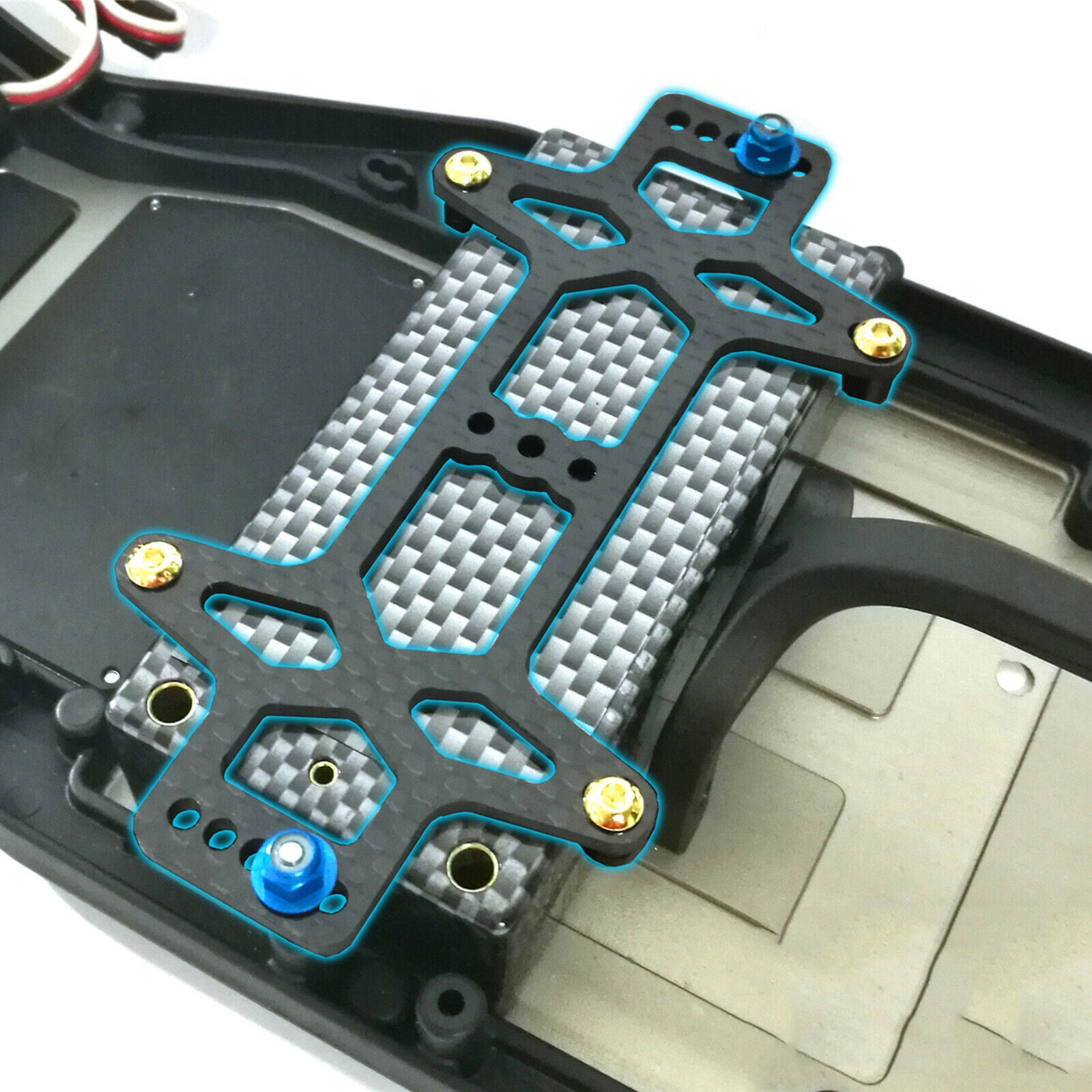 Battery Guard Board T-Work's Pressure Plate for Team Associated RC10 B6/B6D/T6.1