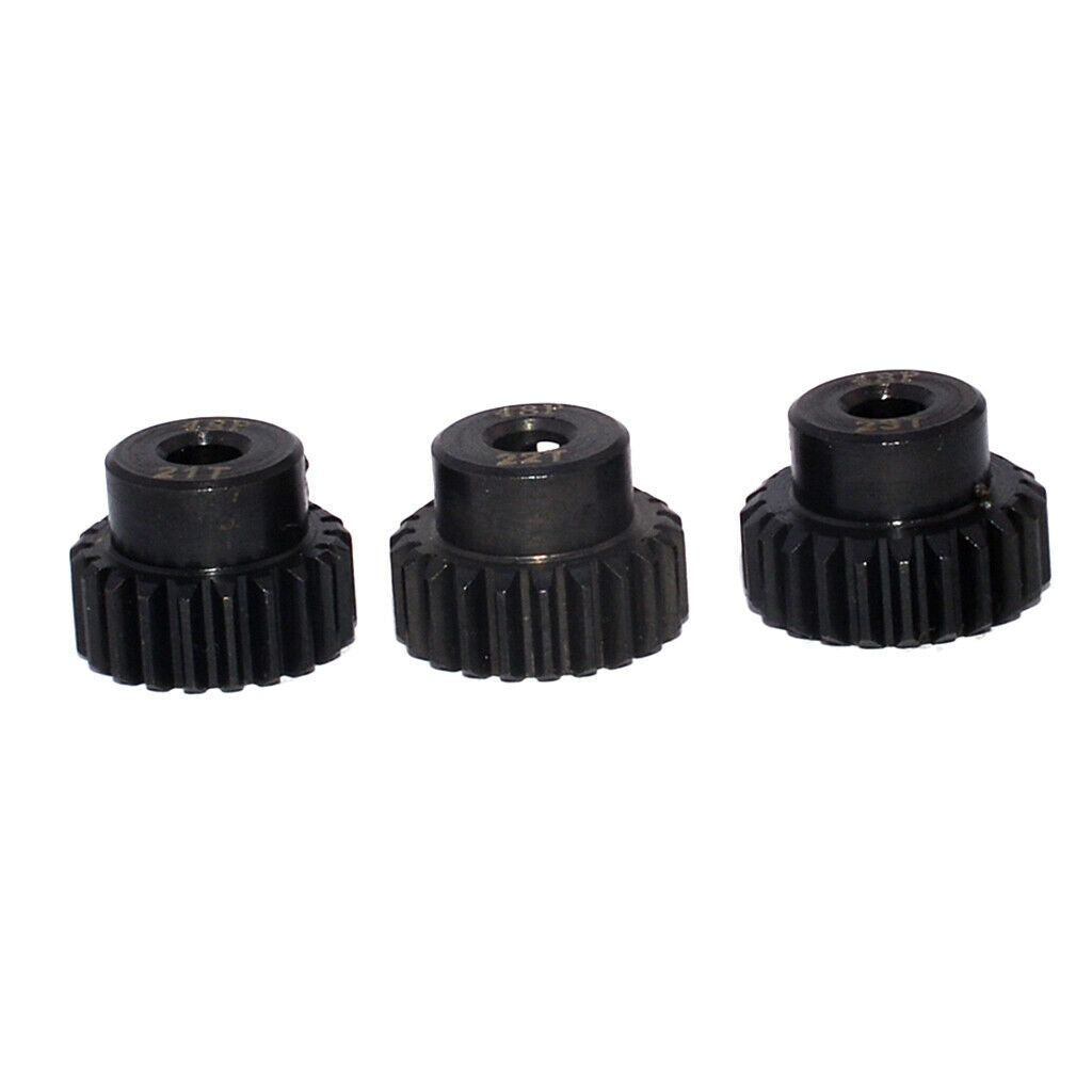 3pcs 48DP 21t-23t Gear Motor Pinion Accessories for 1:10 RC Car