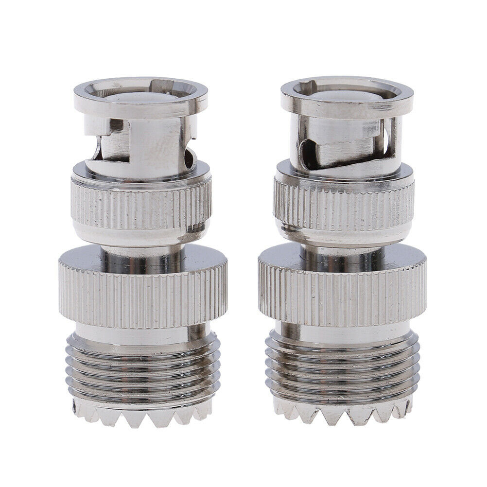 1PC BNC male plug to SO239 UHF female jack RF coaxial adapter cable conne.l8