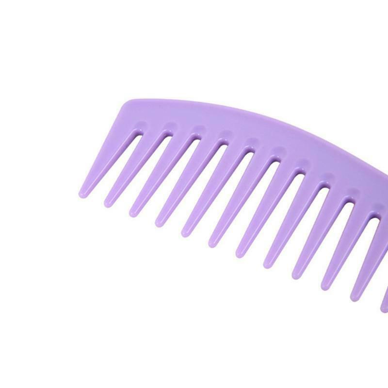 3pcs Wide Teeth Comb Detangling Hair Brush Anti-Static Combs Hairdressing Tools