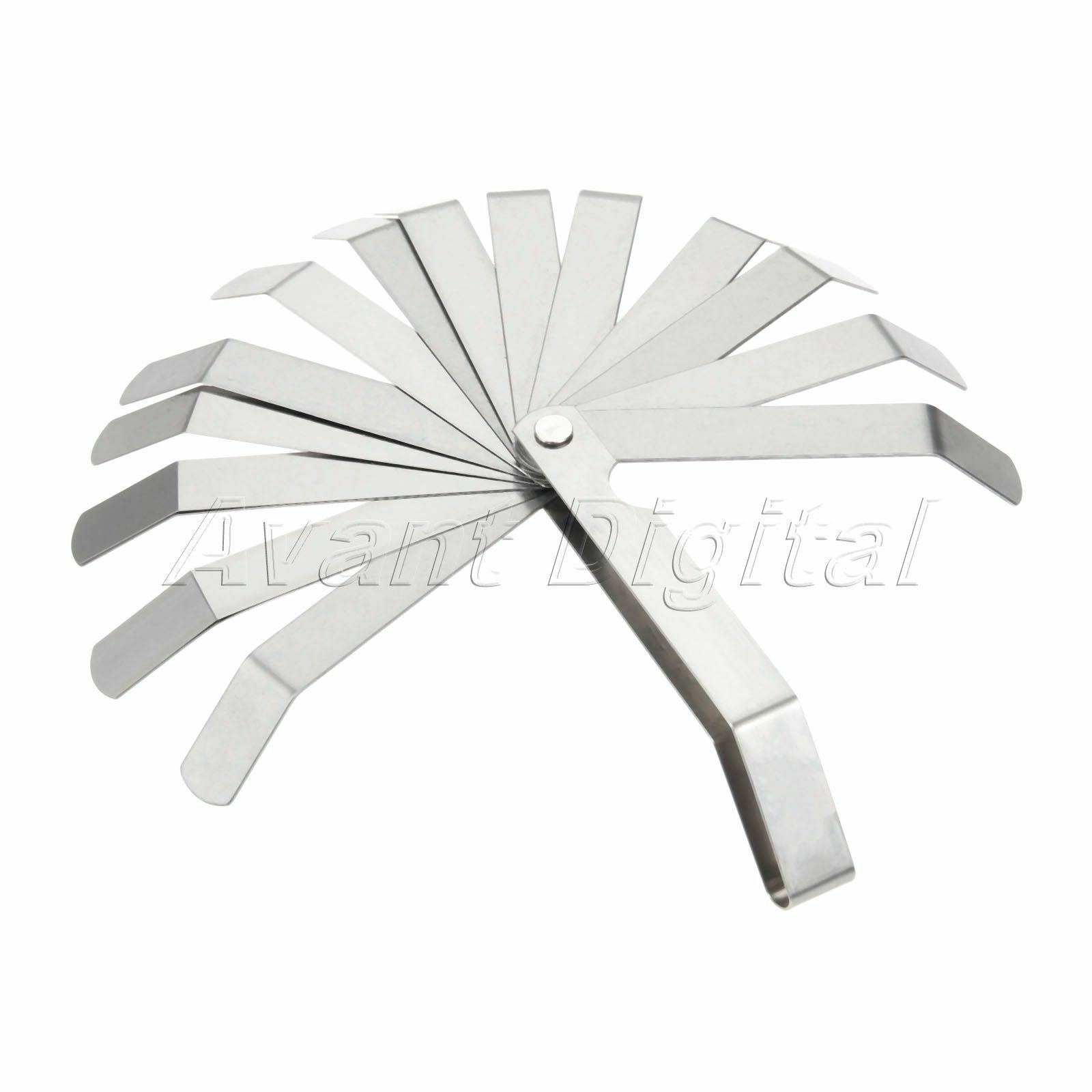 105mm Long 16 Blade Metric 0.05mm-1mm Feeler Gauge Feeler Gauge for Metric Set